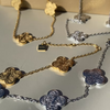 Four Leaf Clover Tawakkul, Sabr & Shukr Necklace