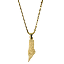 Load image into Gallery viewer, From The River To The Sea Reversible Black Cubic Necklace
