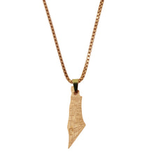 Load image into Gallery viewer, From The River To The Sea Reversible Black Cubic Necklace