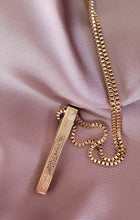 Load image into Gallery viewer, Divine Ayatul Kursi 3D Bar Pendant Necklace
