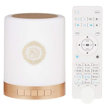 Load image into Gallery viewer, Smart Touch Lamp Azan Quran Speaker with Digital Clock
