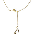 Load image into Gallery viewer, Sabr, Shukr Drop Necklace
