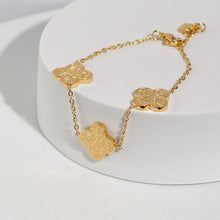 Load image into Gallery viewer, Four Leaf Clover Tawakkul, Sabr &amp; Shukr Bracelet

