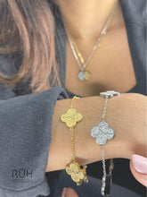 Load image into Gallery viewer, Four Leaf Clover Tawakkul, Sabr &amp; Shukr Bracelet
