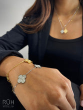 Load image into Gallery viewer, Four Leaf Clover Tawakkul, Sabr &amp; Shukr Bracelet
