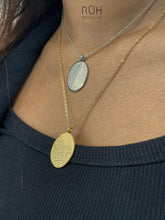 Load image into Gallery viewer, Divine Ayatul Qursi Oval Pendant Necklace
