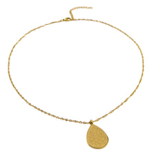 Load image into Gallery viewer, Teardrop Ayatul Kursi Necklace
