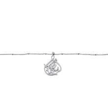 Load image into Gallery viewer, Alhamdulillah Calligraphy Cradle Necklace
