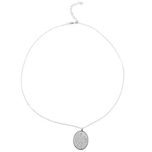 Load image into Gallery viewer, Divine Ayatul Qursi Oval Pendant Necklace
