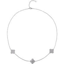 Load image into Gallery viewer, Four Leaf Clover Tawakkul, Sabr &amp; Shukr Necklace
