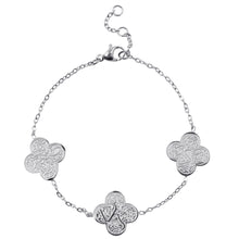 Load image into Gallery viewer, Four Leaf Clover Tawakkul, Sabr &amp; Shukr Bracelet
